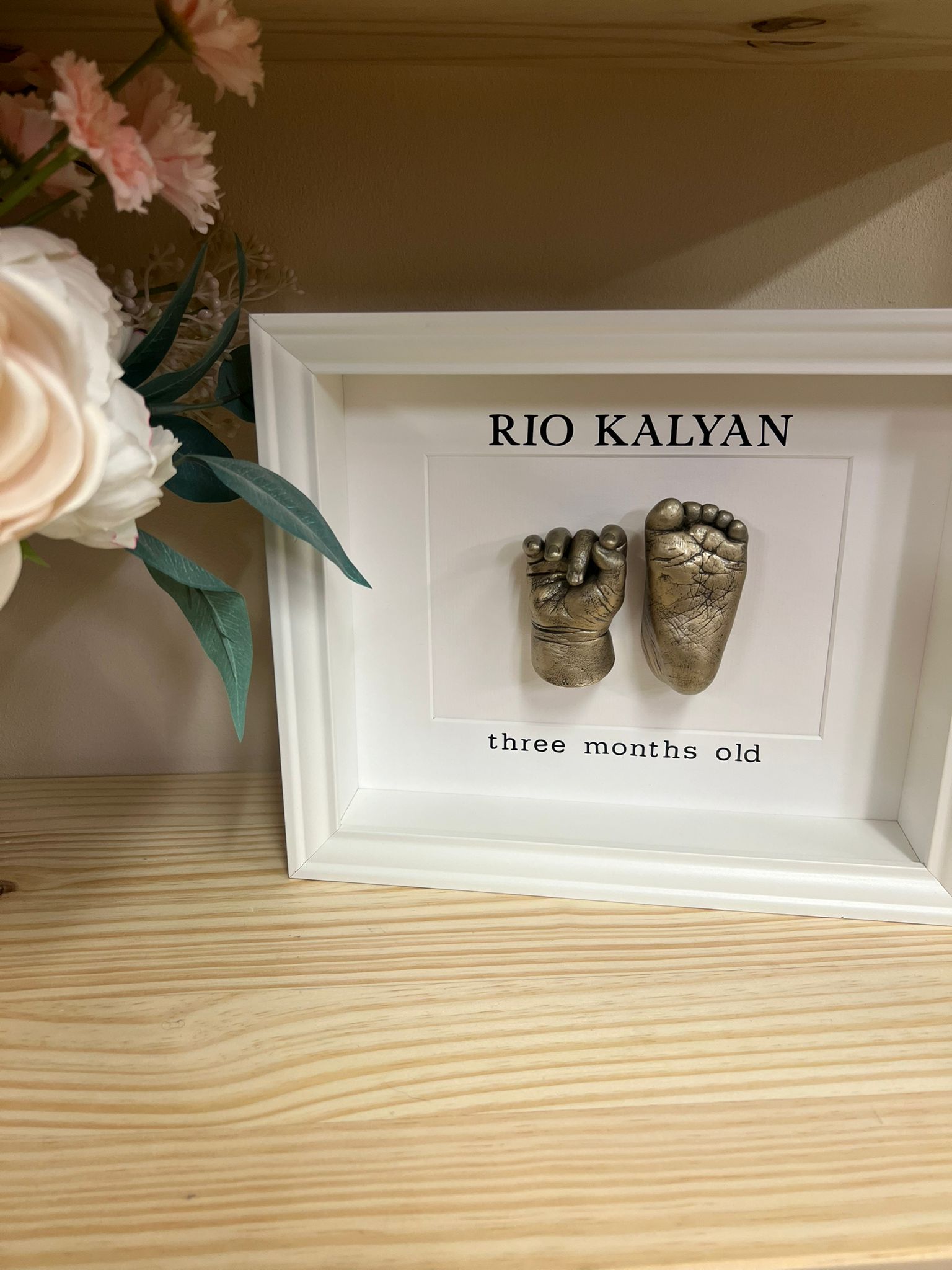 2 Baby Casts framed